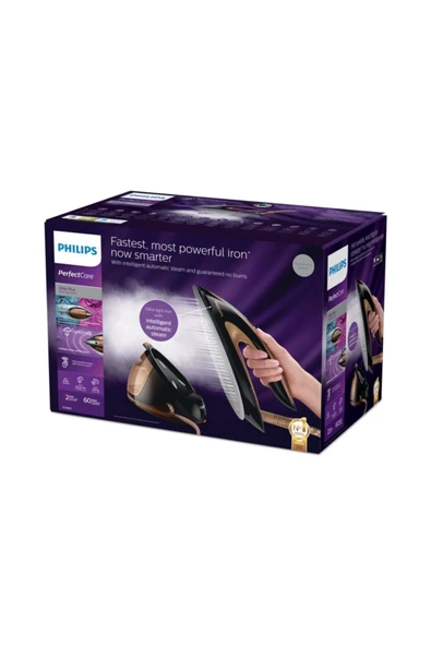 Philips Buhar Kazanlı Ütü PerfectCare Elite Plus GC9682/80 2700 W  Çanta Hediyeli. 6607seri - 3