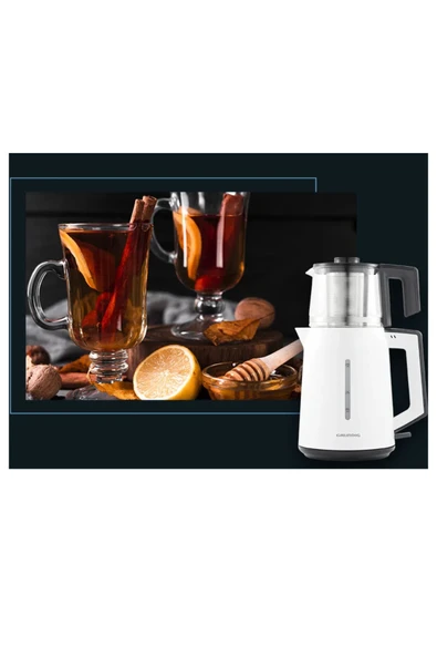Grundig 1650 Watt Cam Demlikli Çay Makinesi 1,8 Lt. - 2