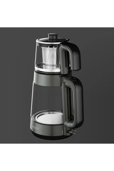 Arçelik RESİTAL LED IŞIKLI CAM KETTLE ÇAY MAKİNESİ SU ISITICI - 2