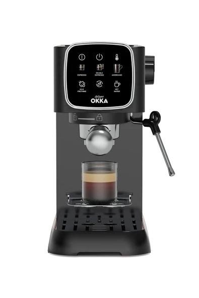 Arzum OK0034-05 Arzum Okka Espresso Solo Yarı Otomatik Espresso Makinesi - Krom