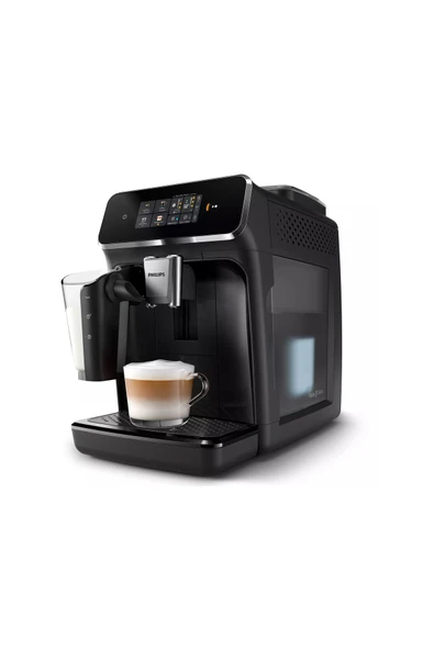 Philips Yumuşak Süt Köpüğü Özellikli Otomatik Siyah Espresso Makinası