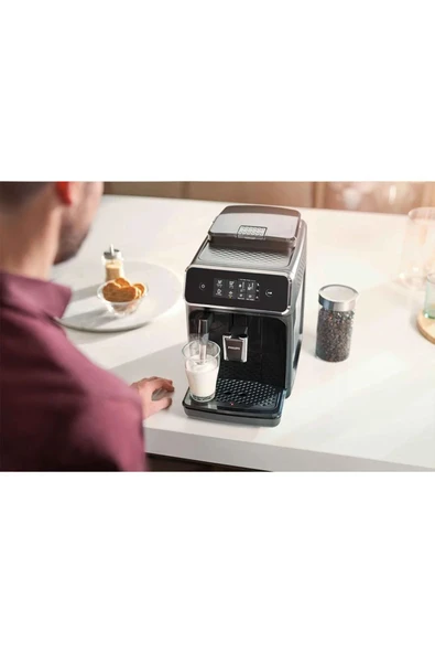 Philips 2000Seri Dokunmatik Ekranlı Tam Otomatik Espresso Makinası Zamanlayıcı, AquaClean Özellikli - 5