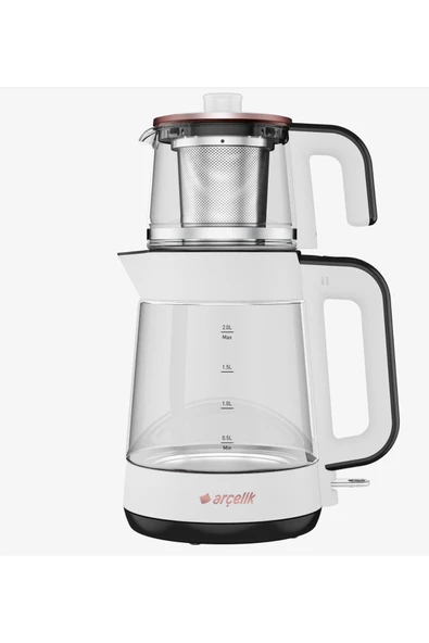 Arçelik RESİTAL LED IŞIKLI CAM KETTLE ÇAY MAKİNESİ SU ISITICI - 1