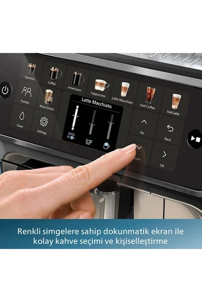 Philips LatteGo EP5547/90 Tam Otomatik Espresso Makinesi - 3