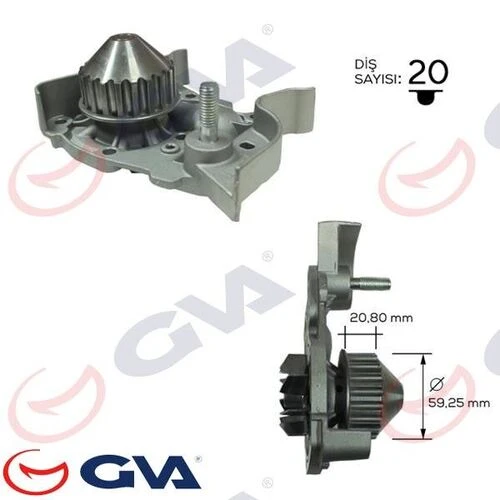 GVA 5216130  Devirdaim Kangoo 97 Clio Iı 98-05 Megane 96 E7j Rn-rt-rxe 1.4 Pa633 8200146301