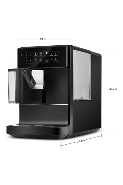 Karaca Tam Otomatik Espresso Makinesi - Süt Karaflı - 5