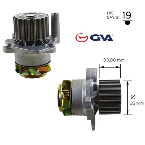 GVA 5275422  Devirdaim Polo 99-01-fabia 00-07 Ibiza Iv 02-09 1.4tdı Amf-bnm-bnv 045121011b ürün görseli 1