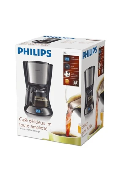 Philips Çelik Coffee Maker HD7459 1-2 L  Filtre Kahve Makineleri - 2