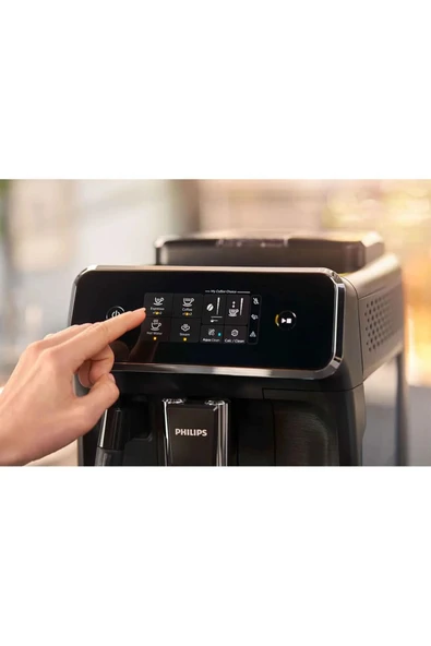 Philips 2000Seri Dokunmatik Ekranlı Tam Otomatik Espresso Makinası Zamanlayıcı, AquaClean Özellikli - 2