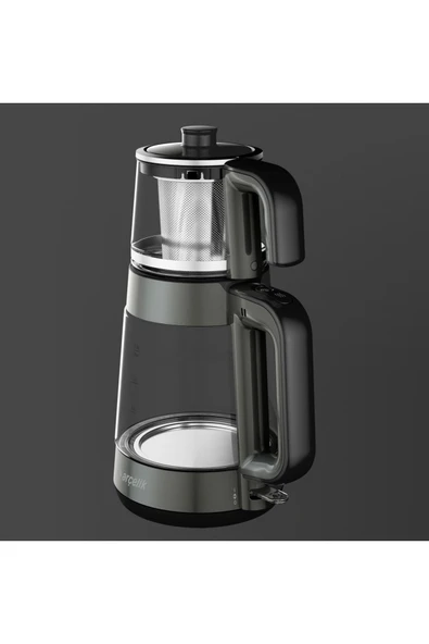 Arçelik RESİTAL LED IŞIKLI CAM KETTLE ÇAY MAKİNESİ SU ISITICI - 2