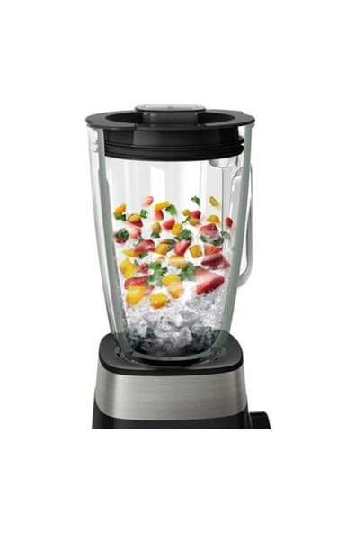 Philips 6 Bıçaklı 2000 ml 800 W 3 Hız Kademeli Blender, Siyah - 2