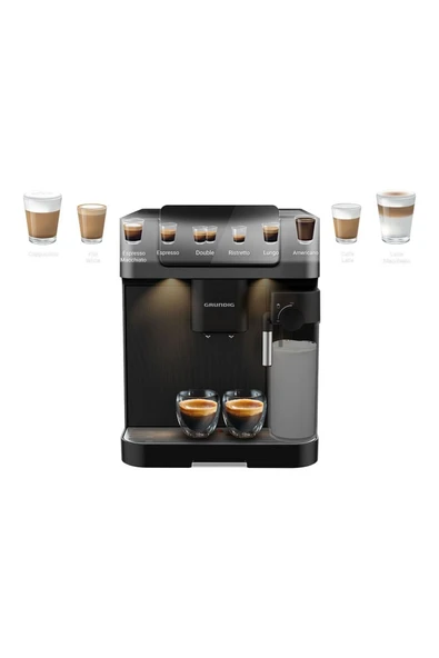Grundig PREMIUM Ultra Kva 7230 Delisia Coffee Tam Otomatik Süt Hazneli Espresso Makinesi , 2 LİTRE