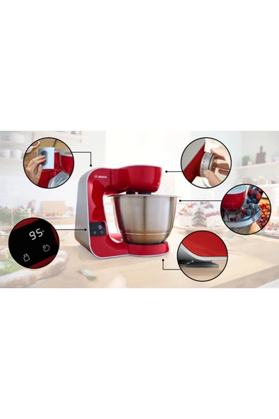 Bosch Mum5 Premium Çok Fonksiyonlu Hepsi Bir Arada Mutfak Makinesi Smoothe Blender Ve Kıyma Aparatlı - 2