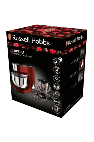 RUSSEL HOBBS 1000 W Güç (W) -2.5 kg (5 L) Kapasiteli Desire Mutfak Robotu - 6