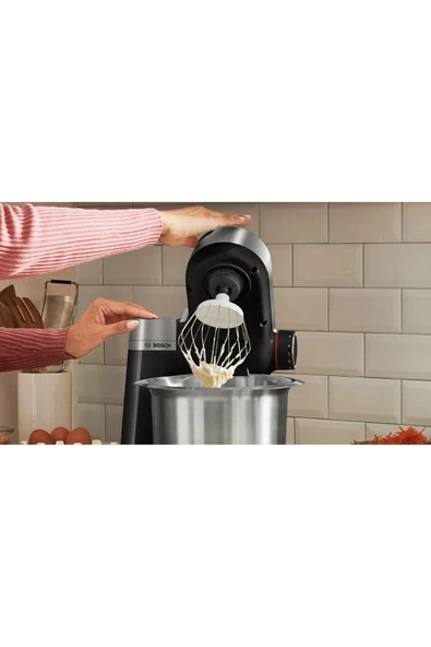 Bosch Premium Seri 2 Kıyma Blender ve Hamur Yoğurma Hepsi Bir Arada Mutfak Makinesi 900W Tartı Hediyeli - 2