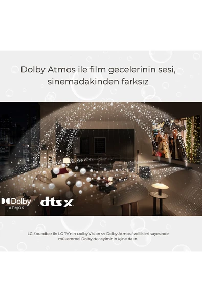 LG Premium 810W 15 Kanallı Çevreleyici Subwoofer ve 5'li Yukarı Ses Veren Hoparlör Dolby Atmos DTS:X - 4