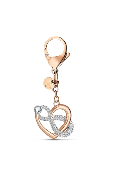 Swarovski 5530885 Swarovski Anahtarlık Infinite-Bag Charm Multi-Ros 5530885
