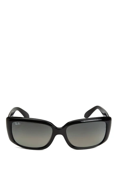 Ray-Ban Siyah Dikdörtgen Formlu Kadın Güneş Gözlüğü