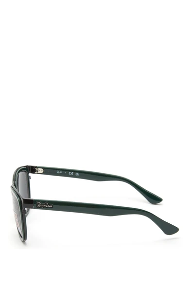 Ray-Ban Siyah Yeşil Unisex Güneş Gözlüğü Beden: 53 - 2