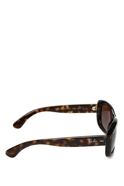 Ray-Ban Kahverengi Polarize Camlı Kadın Güneş Gözlüğü - 2