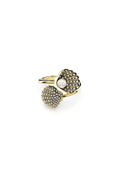 Swarovski 5683953 Swarovski Yüzük Idyllıa F:Rıng Shell Double Cry/Gos 52