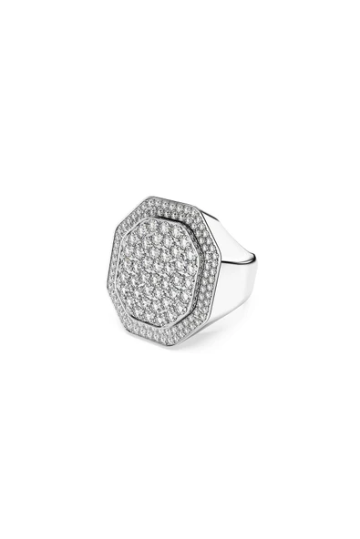 Swarovski Yüzük Dextera:Ring Signet Cre/Rhs 64 5651379