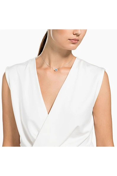 Swarovski 5279425 Kolye Sparkling Dc:necklace Czfu/cry/rhs - 5