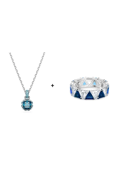 Swarovski Swarovski Kolye + Özel Seri Yüzük Hediye
