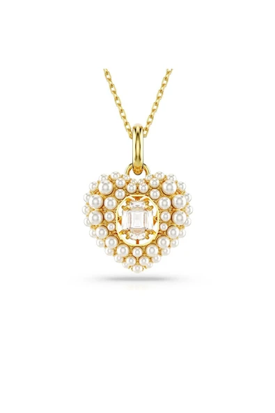 Swarovski 5680399 Swarovski Kolye Hyperbola:Pend Hrt Crywhıte/Gos