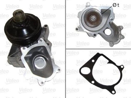 Valeo 506663  Devirdaim Su Pompası Bmw E46 E38 E39 E53 Land Rover Range Rover Iıı 02-08 11517786192 ürün görseli 1