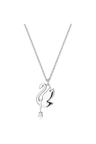 Swarovski 5647546 Kolye Iconic Swan:pend Long Pendant Whi/rhs - 3