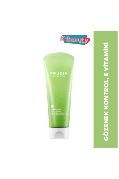 FRUDIA Green Grape Köpük Gözenek Kontrol Temizleyici 145 gözenek sıkılaştırıcı yüz yıkama jeli