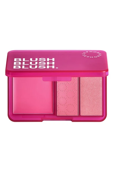SEPHORA Palette Blush Allık Üçlüsü Makyaj Paleti Pembe