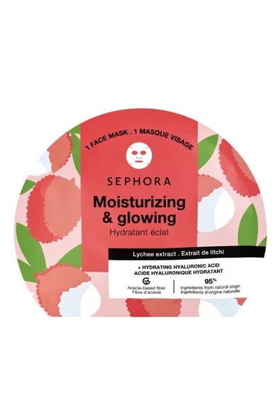 SEPHORA Nemlendirici Ve Işıltı Verici Yüz Maskesi Lychee Aslbeauty