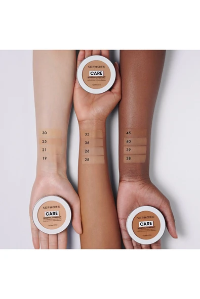 SEPHORA COLLECTION Mineral Compact - Yatıştırıcı Etkili Fondöten 36 amber tan (10 g) - 2