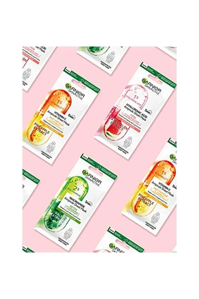 Garnier Hyaluronik Asit Sıkılaştırıcı Ampul Kağıt Maske