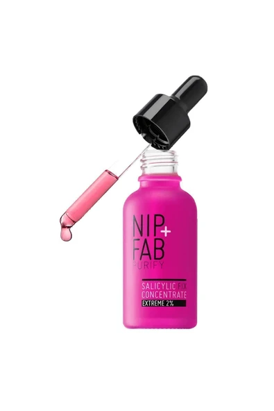 NIP+FAB %2 Salicylic Fix Booster Extreme Yüz Bakım Serumu 30 ml