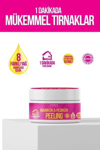 Watsons Mucize Hızlı ve Kolay Manikür&Pedikür Peeling