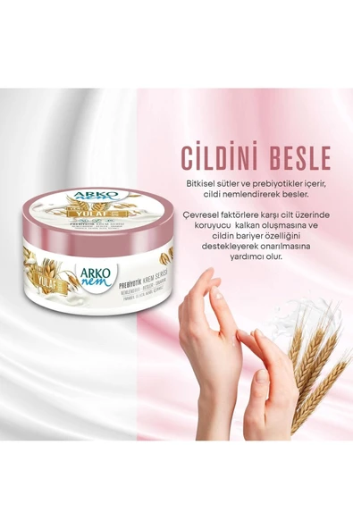ARKO Nem Prebiyotik Krem Serisi Yulaf Sütü 250ml - 3