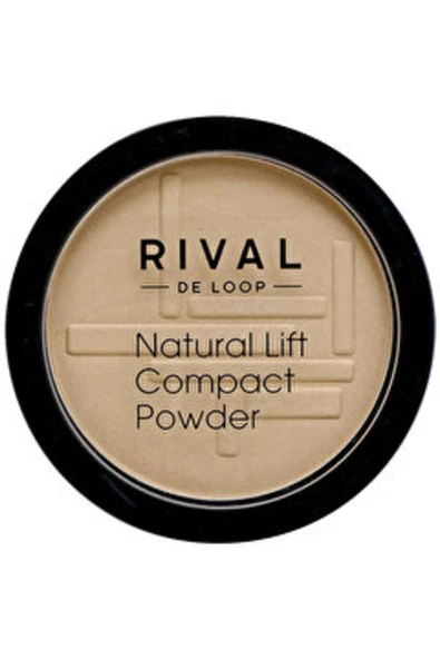 Rival De Loop Matlaştıran Pudra Natural Compact No:3 Sepia
