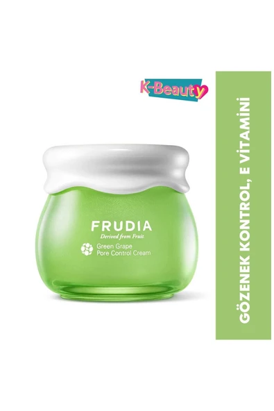 FRUDIA Yeşil Üzümlü Pore Control Yüz Sıkılaştıcı Krem 55 g