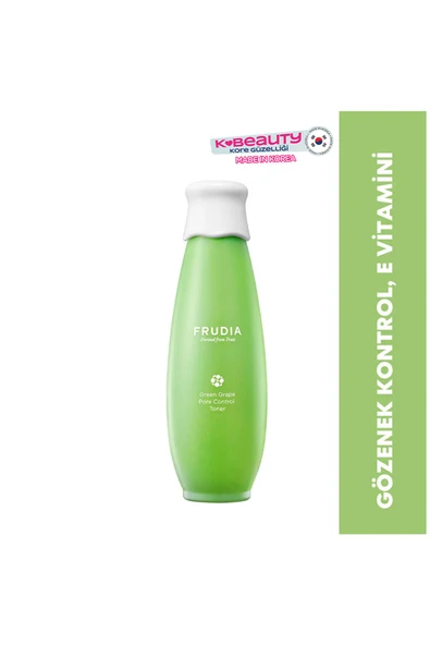 FRUDIA Green Grape Pore Control Tonik Yeşil Üzümlü Yüz Tonik Pinkrain 195 ml.