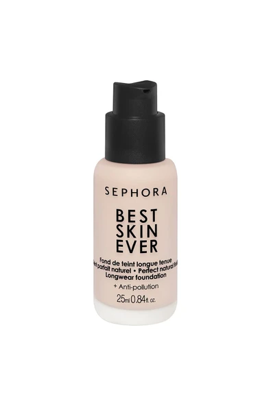 SEPHORA COLLECTION Best Skin Ever - Saten ve Doğal Bitişli Fondöten 25ml - 1