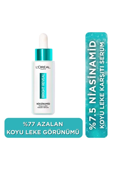 L'Oreal Paris L'oréal Paris Bright Reveal Koyu Leke Karşıtı Yüz Serumu 30 ml