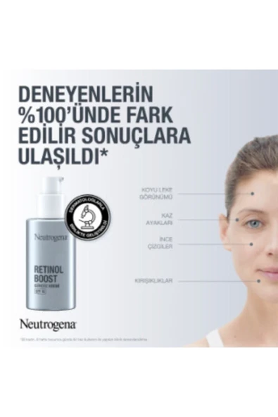 Neutrogena Ruya Retinol Boost Spf Gündüz Kremi 50545 - 2