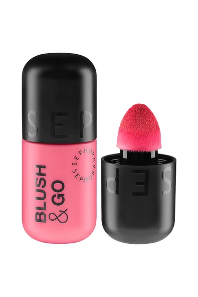 SEPHORA COLLECTION Blush & Go-Yoğun Pigmentli Mat Bitişli Likit Allık 7ML