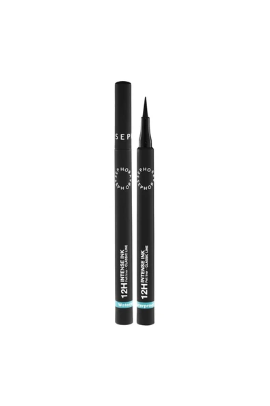 SEPHORA COLLECTION 12H Intense Ink Felt Liner Classic Line - 12 Saat Suya Dayanıklı Keçe Uçlu Eyeliner