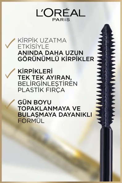 L'Oreal Paris Telescopic Mascara & Revitalift Clinical SPF 50 Daily High UV Protection Facial Sun Cream 50ml - 3