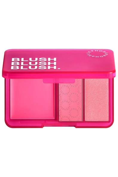 SEPHORA COLLECTION Palette Blush-Yoğun Pigmentli Mat&Işıltılı Bitişli Allık Paleti 10G