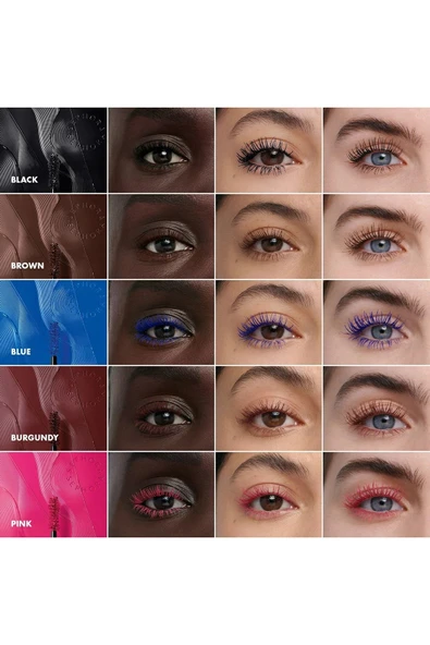 SEPHORA COLLECTION Size Up Blue-Yoğun Pigmentli Ultra Hacim&Dolgunluk&Uzunluk Veren Mavi Maskara 12,5ML - 3